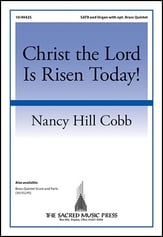 Christ the Lord Is Risen Today! SATB choral sheet music cover